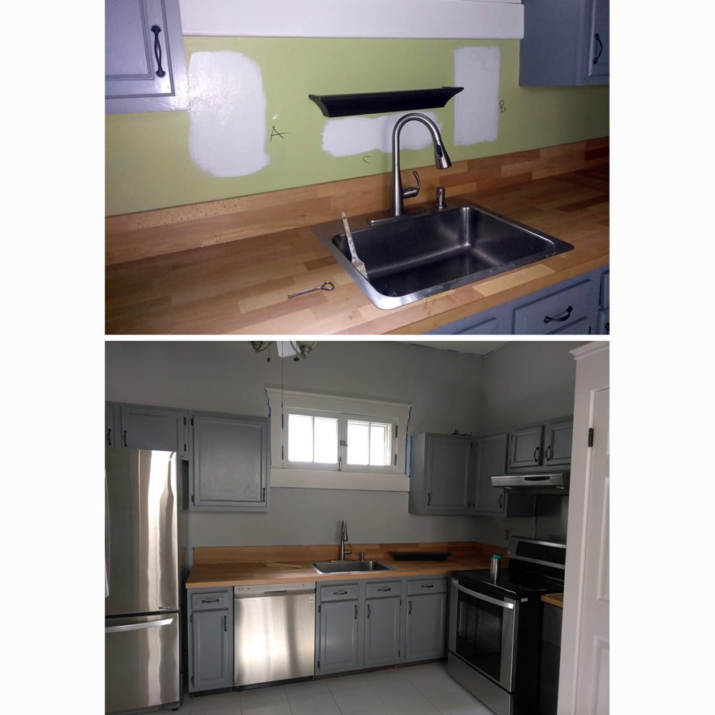 Kitchen Painting After New Cabinets, San Francisco, photo 3