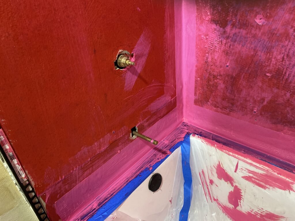 Condo Subway Tile Bath Surround and Floor, San Francisco, photo 19