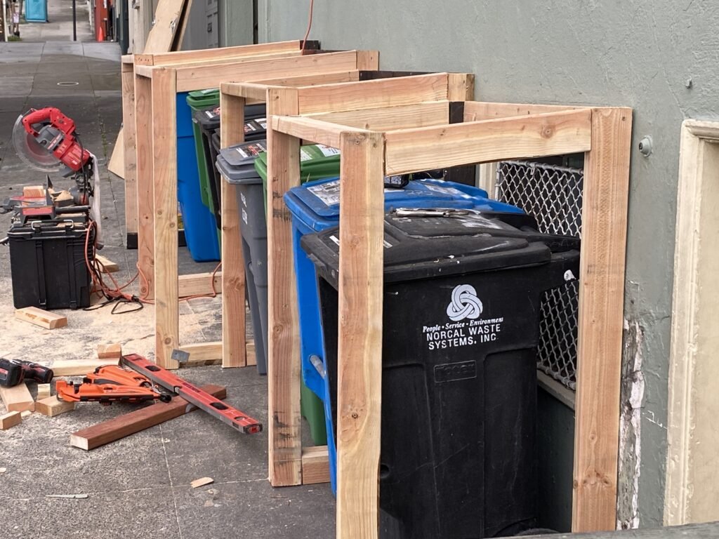 Custom Garbage Bin Enclosures in San Francisco, photo 12