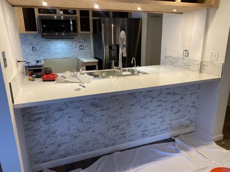 Kitchen Backsplash & Drywall Repair in San Leandro