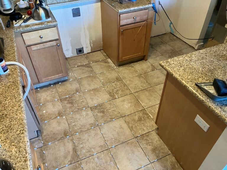 Tile Floor & Backer Installation in Rossmoor